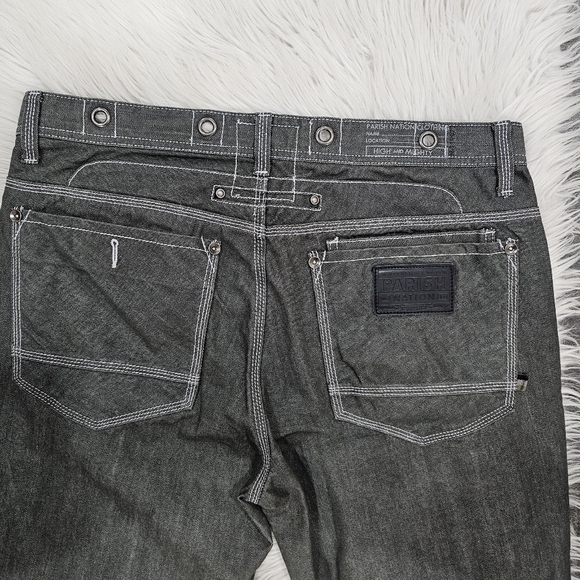 ParishNation vintage  high & mighty  straight leg  relaxed fit   jeans - Picture 2 of 13